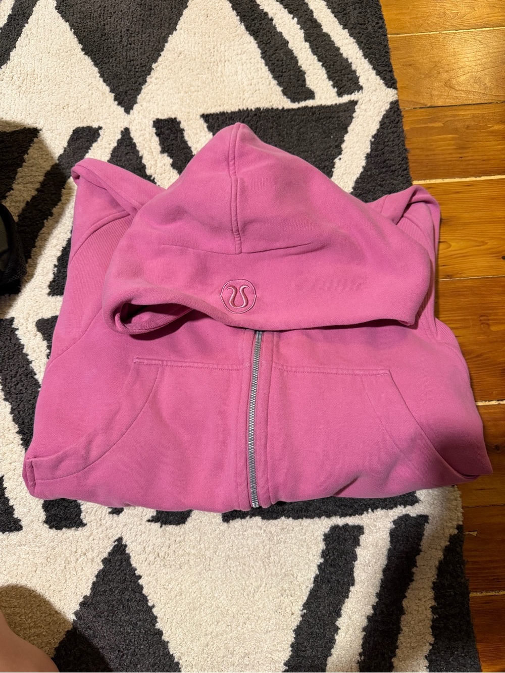 lululemon Full Zip Scuba Sweatshirt Hoodie XXL - Pink